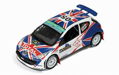 PEUGEOT 207 S2000 5 Winner Rally Brazil (K.Meeke - P.Nagle) 2009, цветной