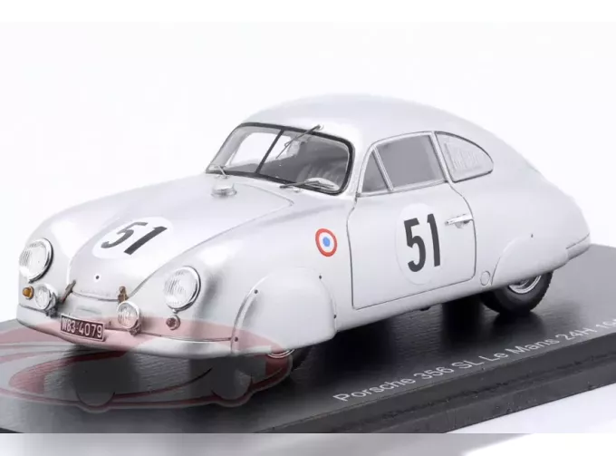 PORSCHE 356 SL Coupé №51 24h LeMans Huschke von Hanstein, Petermax Müller (1952)
