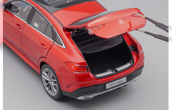 MERCEDES-BENZ GLE Coupe AMG Style 2020 C167, red metallic
