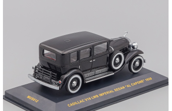 CADILLAC V16 LWB Imperial Armored Al Capone persona, black