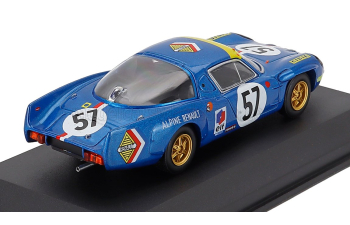 RENAULT Alpine A210 Team Ecurie Savin Calberson №57 24h Le Mans (1968) Alain Leguellec - Alain Serpaggi, Bluette Yellow