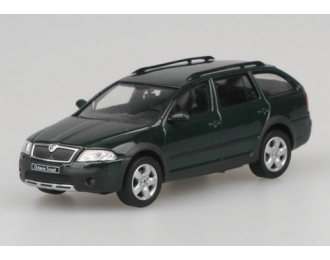 SKODA Octavia Combi Scout 2007, Highland Green Metallic