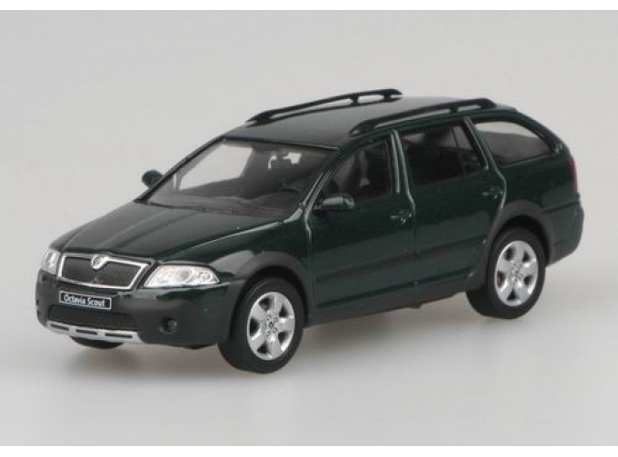 SKODA Octavia Combi Scout 2007, Highland Green Metallic