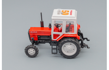 Трактор МТЗ-82 Люкс-2 "50 лет МТЗ-82" (металл), красно-чёрный