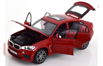 BMW X6 M (2015), red metallic