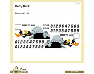 Набор декалей Daffy Duck livery