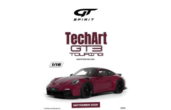 PORSCHE TechArt GT3 Touring *Resin serie* (2025), rubystone red