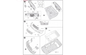 Сборная модель Toyota Land Cruiser 100 VAN VX Limited