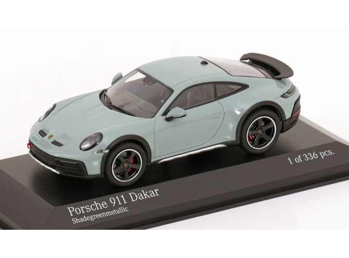 PORSCHE 911 (992) Dakar (2022), light green-metallic