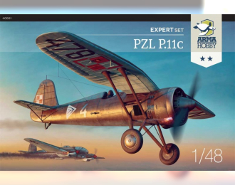 Сборная модель PZL P.11c Expert Set