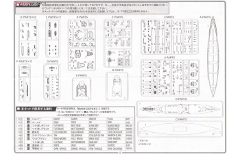 Сборная модель IJN Battleship Nagato Outbreak of War