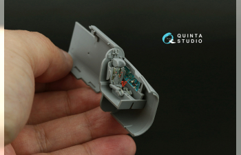 3D Декаль интерьера кабины МиГ-25ПД (ICM)