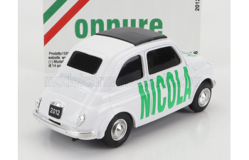 FIAT 500 Nicola - Oppure, White