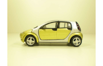 SMART ForFour, green / silver