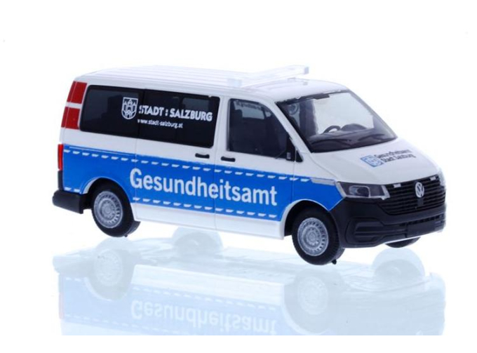 VOLKSWAGEN T6.1 Gesundheitsamt Salzburg, blue/white