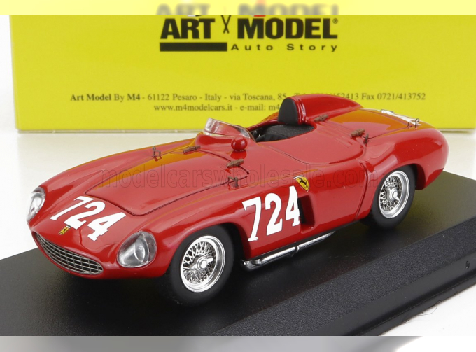 FERRARI 750 Monza Spider N724 Mille Miglia (1955) Sergio Sighinolfi, Red