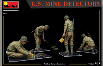 Сборная модель FIGURES U.S. MINE DETECTORS