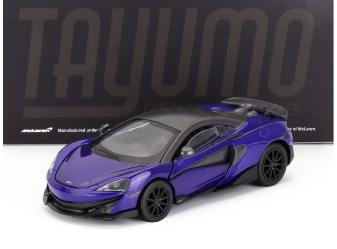 McLAREN 600lt (2018), blue