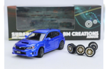 SUBARU Impreza WRX (2009) lhd, blue