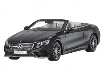 MERCEDES-BENZ S-class Cabriolet A217 W217 (2016), black