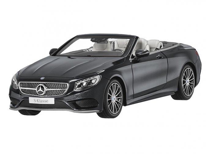 MERCEDES-BENZ S-class Cabriolet A217 W217 (2016), black