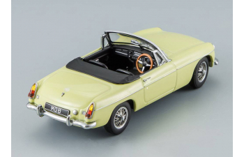 MGB ROADSTER MKII (1962), yellow