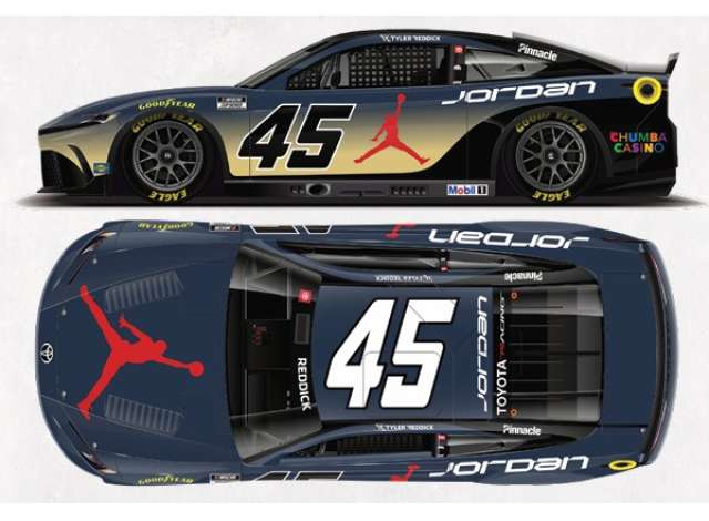 TOYOTA Camry XSE #45 Tyler Reddick *Jordan Brand Phoenix*, blue 2026