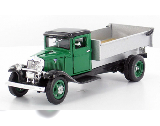 FORD BB-157 низкий борт (1934), Platinum Series 1:43, зеленый/серебристый