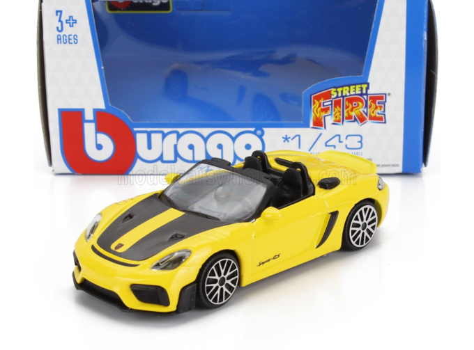 PORSCHE 718 Spyder RS (2024), yellow