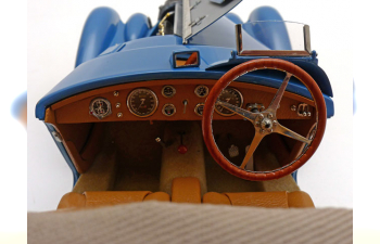 BUGATTI Typ 57 SC Corsica Roadster Sport Version (1938), blue