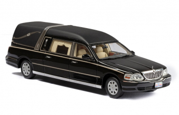 LINCOLN Тown car hearse (2009), black