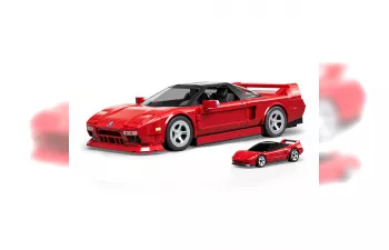 Конструктор ACURA Nsx Coupe - 876 Pcs + V-series (1990), Red