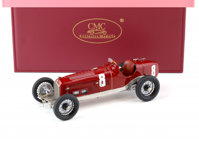 ALFA ROMEO F1 P3 N8 Winner Italy Gp (1932) Tazio Nuvolari, red