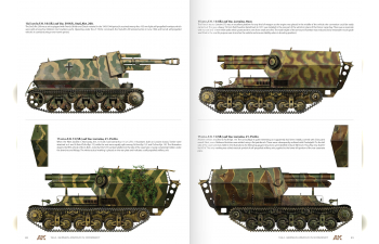 Книга на английском языке 1944 German Armour in Normandy - Camouflage Profile Guide