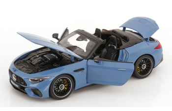 MERCEDES-BENZ SL63 AMG 4Matic+ with removable Softtop (2021), light blue