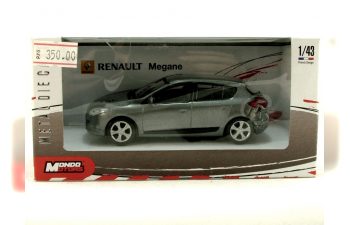 RENAULT Megane, темно-серебристый