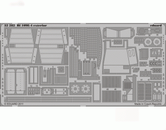 Фототравление для Bf 109E-4 exterior