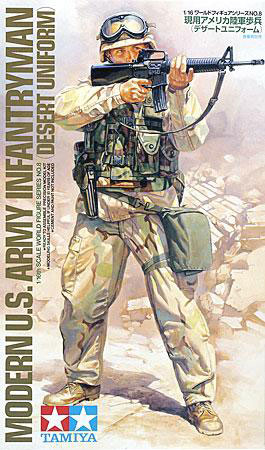 Сборная модель Modern US Infantryman/Desert