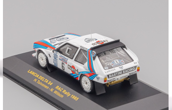 LANCIA Delta S4 #6 H.Toivonen - N.Wilson #6 RAC RALLY 1985, white