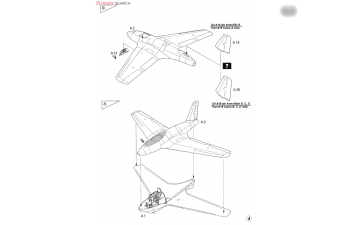 Сборная модель Messerschmitt Me 163C Prototypes