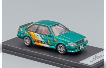 TOYOTA Corolla Levin AE86 (1983), green metallic