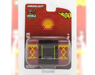 автомастерская - автомобильный подъемник "Shell Oil"