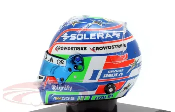 MINI HELMET MERCEDES-BENZ AMG PETRONAS F1 Team, Kimi Antonelli, E, ilia Romagna GP (2025)