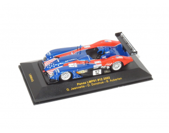 PANOZ LMP01 #12 G. Jeannette - D. Donohue - B. Auberlen (2002), red / blue