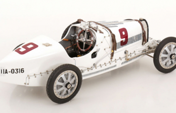 BUGATTI T35 №9 Grand Prix Nation Colour Project Germany, white