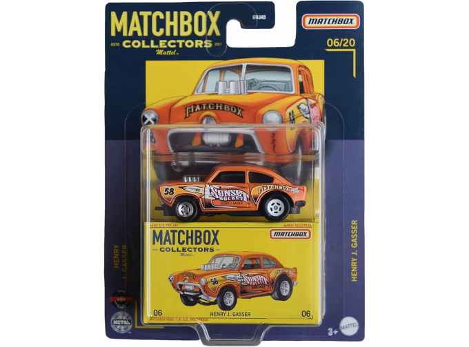 Henry J. Gasser (1954), orange