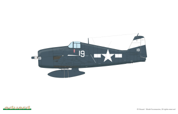 Сборная модель F6F-5 Hellcat late