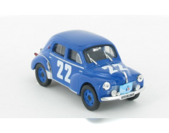 RENAULT 4 CV berline Coupe des Alpes type R 1063 de 1954, серия Renault 4 CV 21, синий