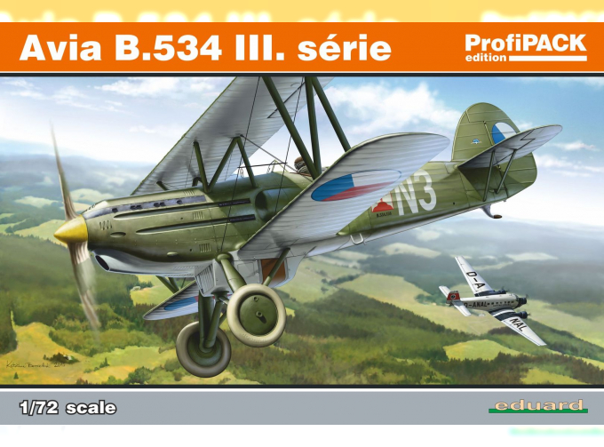 Сборная модель Avia B.534 III. série