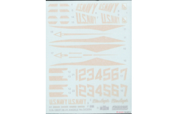 Сборная модель US Navy F/A-18E Blue Angels Compact Series